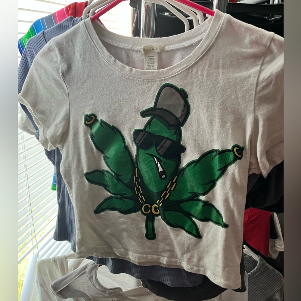 white homemade mary jane comedy graphic shirt